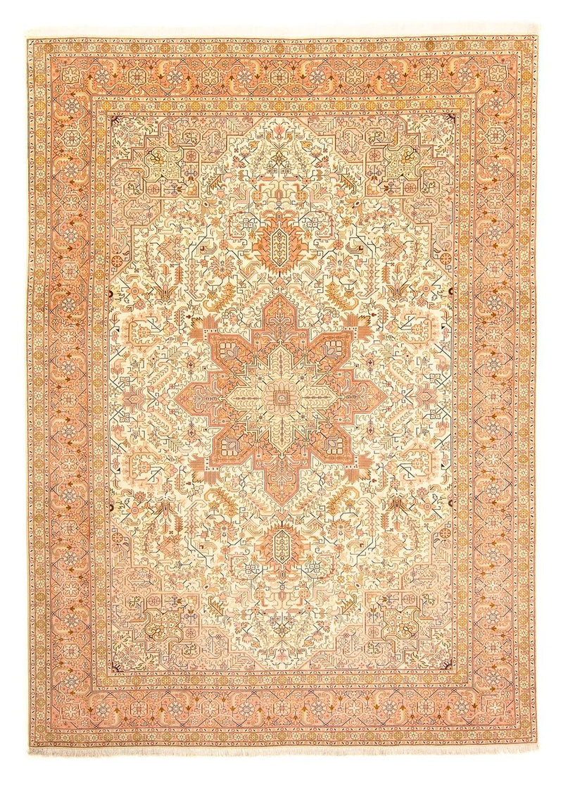 Persisk matta - Tabriz - Royal - 346 x 249 cm - beige