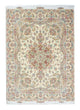 Persisk matta - Tabriz - Royal - 203 x 151 cm - beige