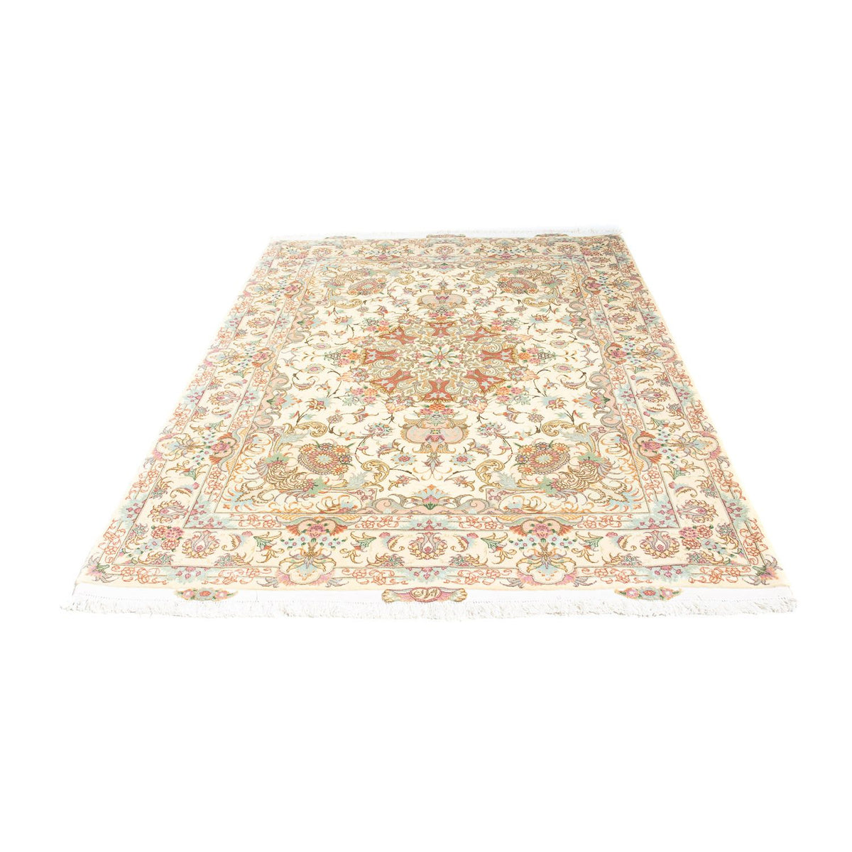 Persisk matta - Tabriz - Royal - 203 x 151 cm - beige