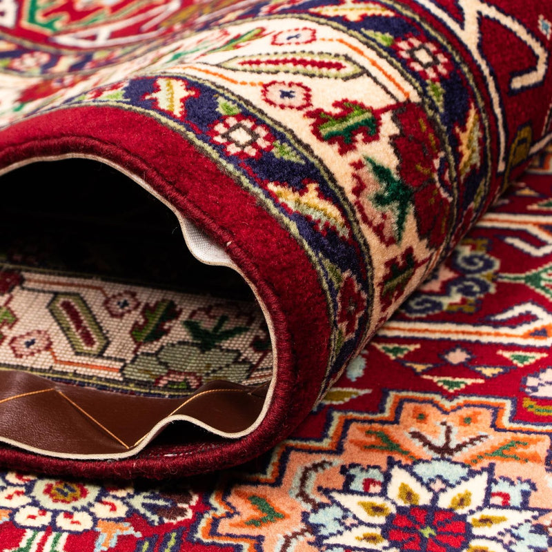 Persisk matta - Tabriz - Royal - 404 x 300 cm - mörkröd