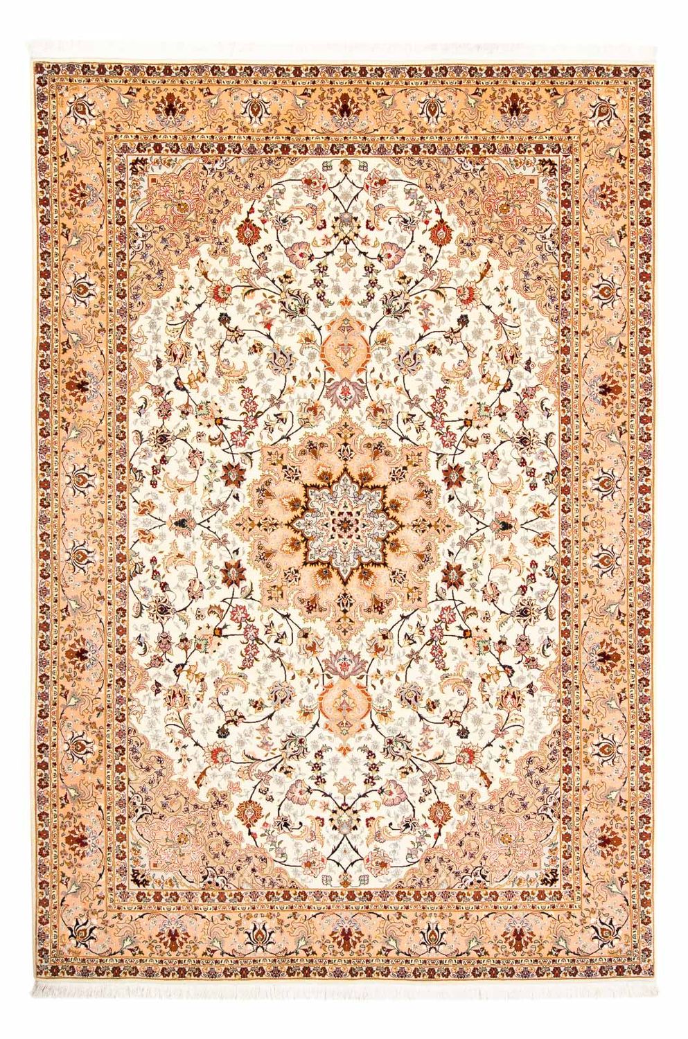Persisk matta - Tabriz - Royal - 292 x 198 cm - beige