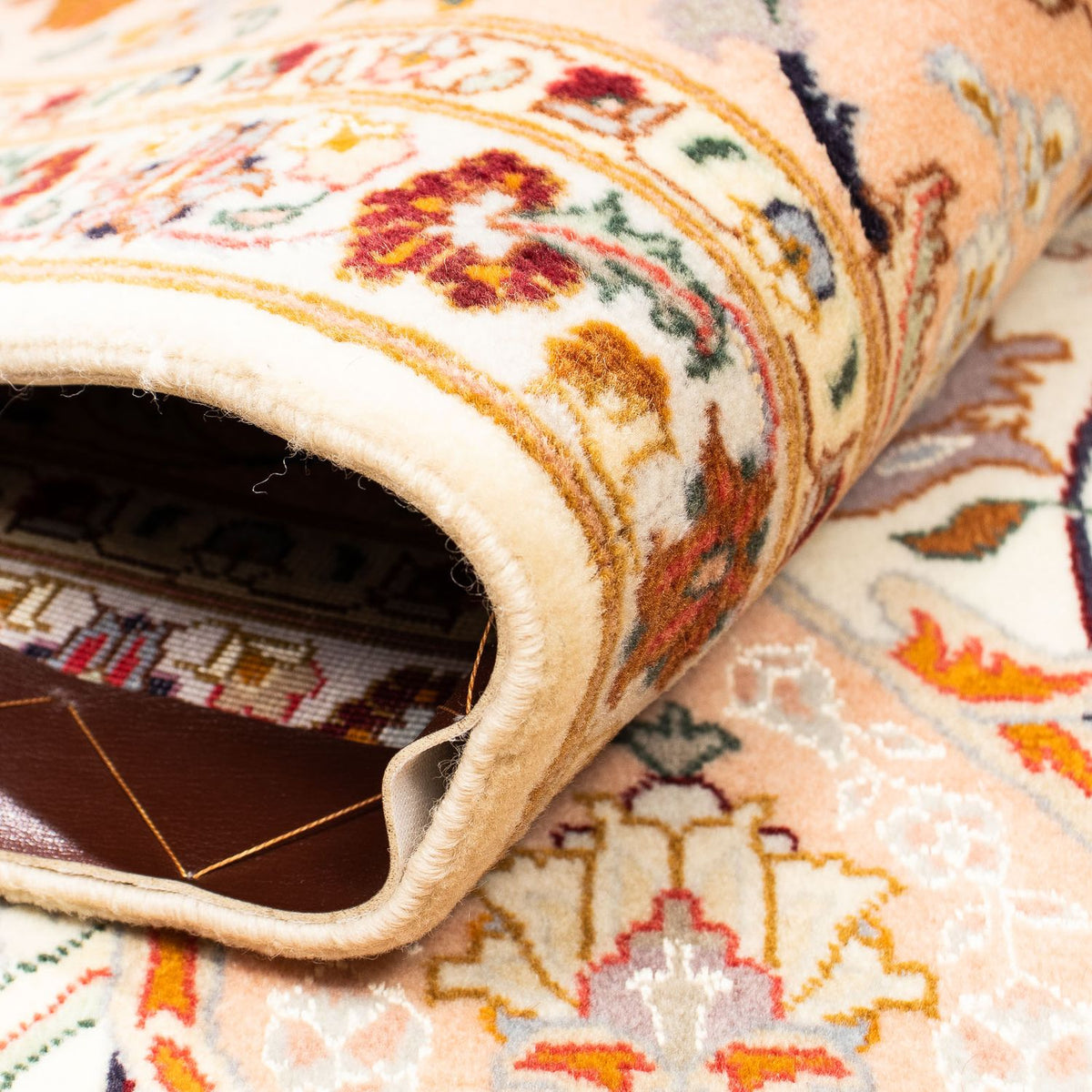 Persisk matta - Tabriz - Royal - 292 x 198 cm - beige