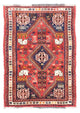 Persisk matta - Nomadic - 140 x 97 cm - röd