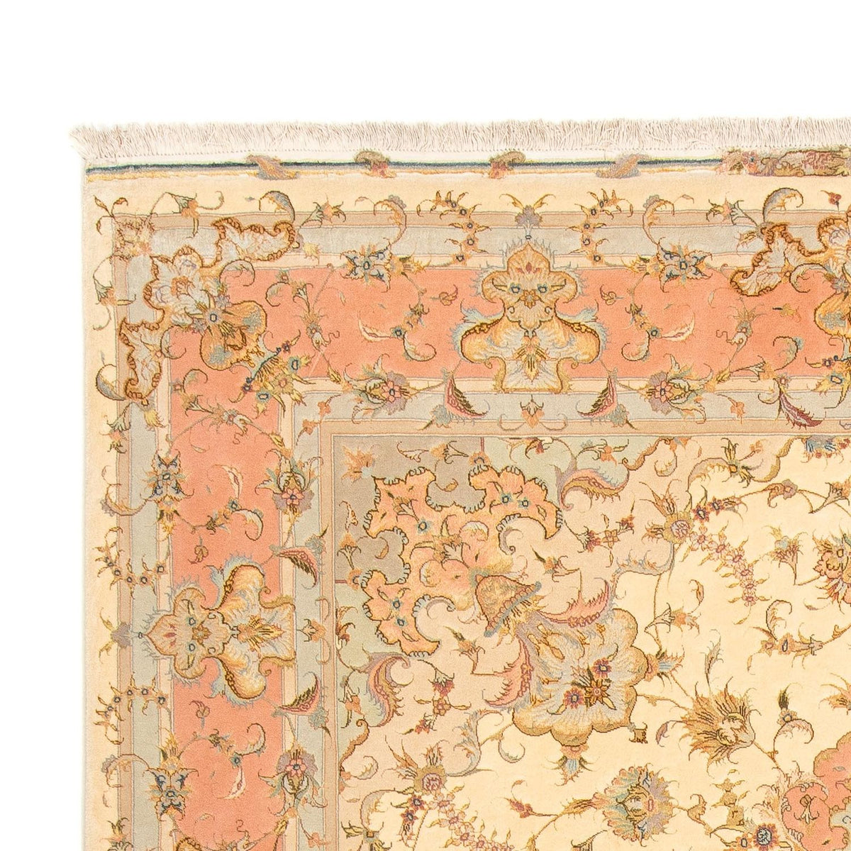 Persisk matta - Tabriz - Royal - 306 x 202 cm - beige