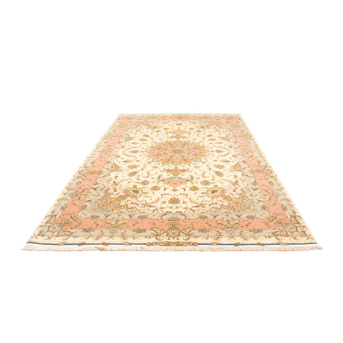 Persisk matta - Tabriz - Royal - 306 x 202 cm - beige