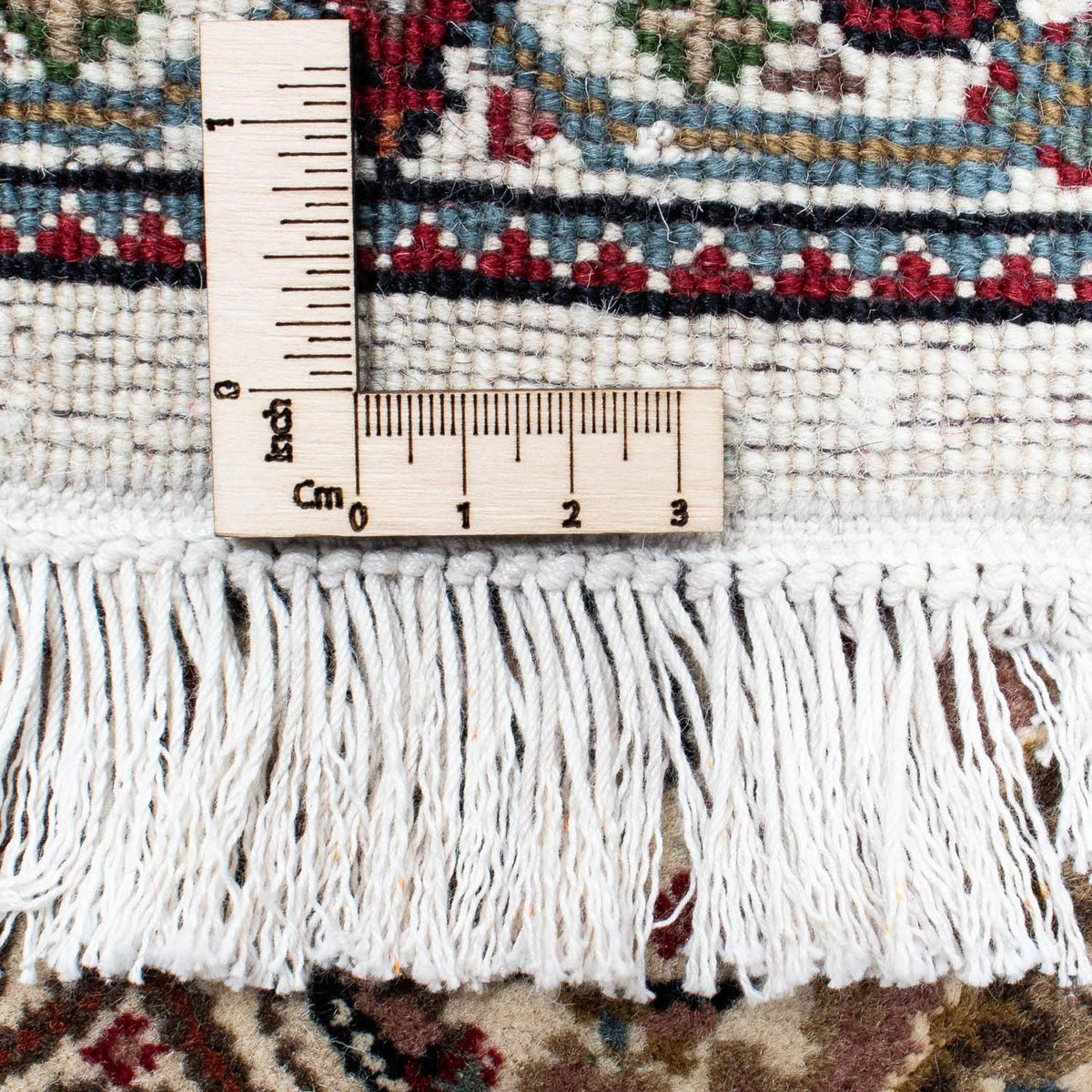 Persisk matta - Tabriz - 90 x 60 cm - ljusbrun