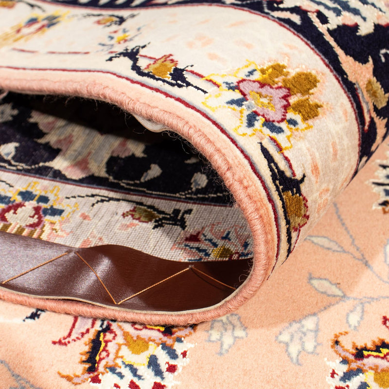 Persisk matta - Tabriz - Royal - 246 x 196 cm - ljusbrun