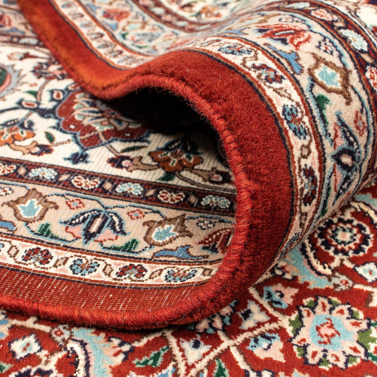 Persisk matta - Classic - 342 x 244 cm - mörkröd