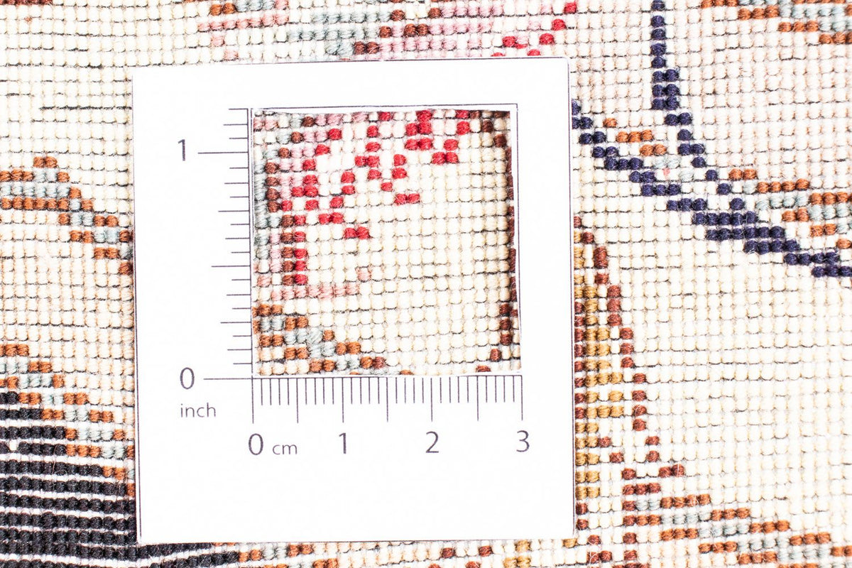 Persisk matta - Tabriz - Royal runt  - 208 x 208 cm - mörkblå