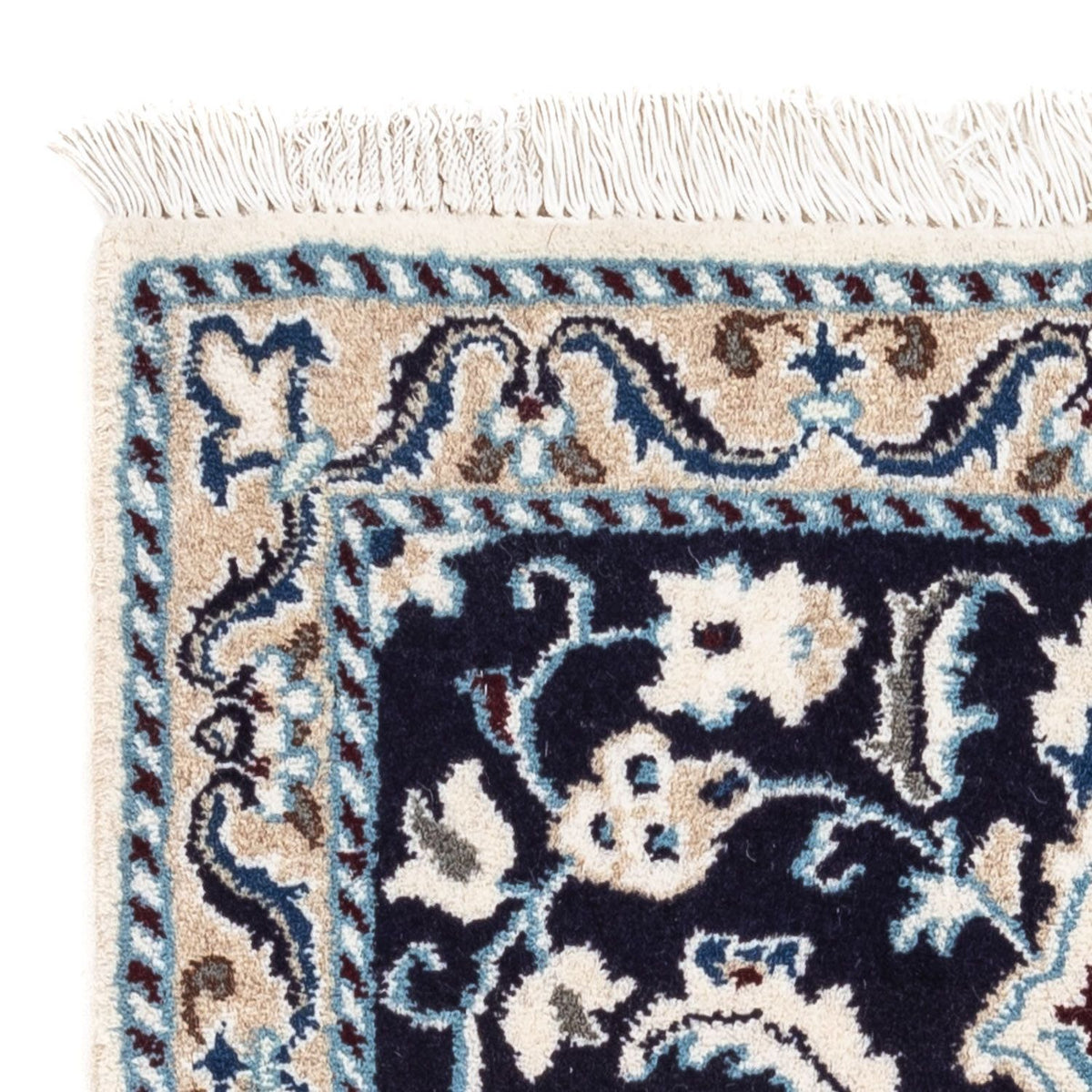 Persisk matta - Nain - 94 x 58 cm - mörkblå