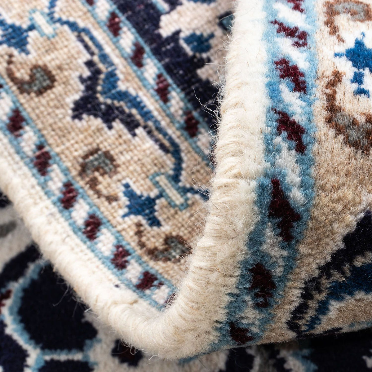 Persisk matta - Nain - 94 x 58 cm - mörkblå