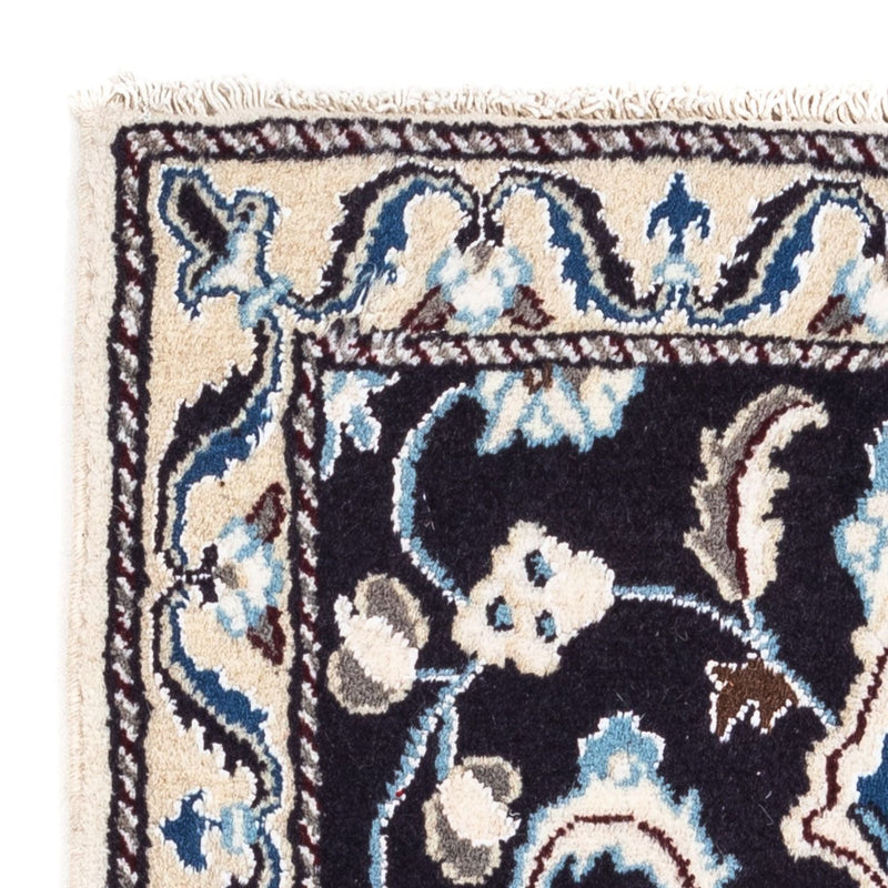 Persisk matta - Nain - 101 x 55 cm - mörkblå