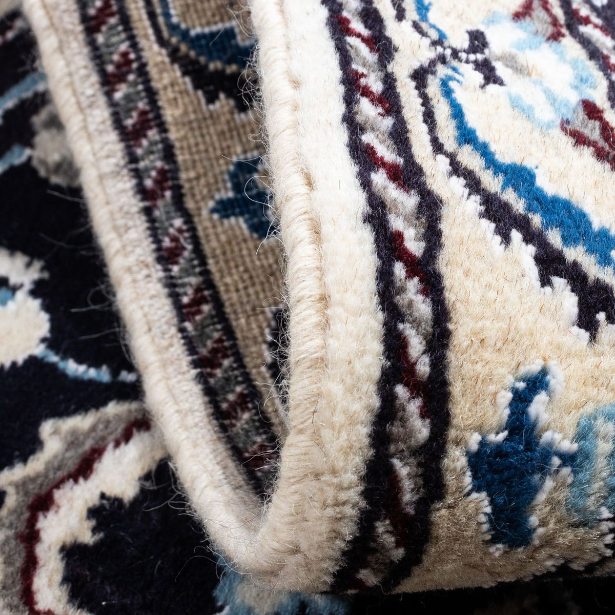 Persisk matta - Nain - 101 x 55 cm - mörkblå