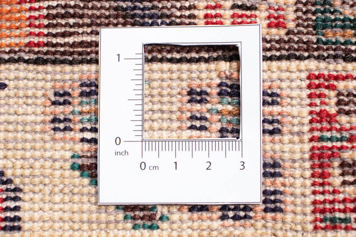 Persisk matta - Nomadic - 291 x 196 cm - mörkröd