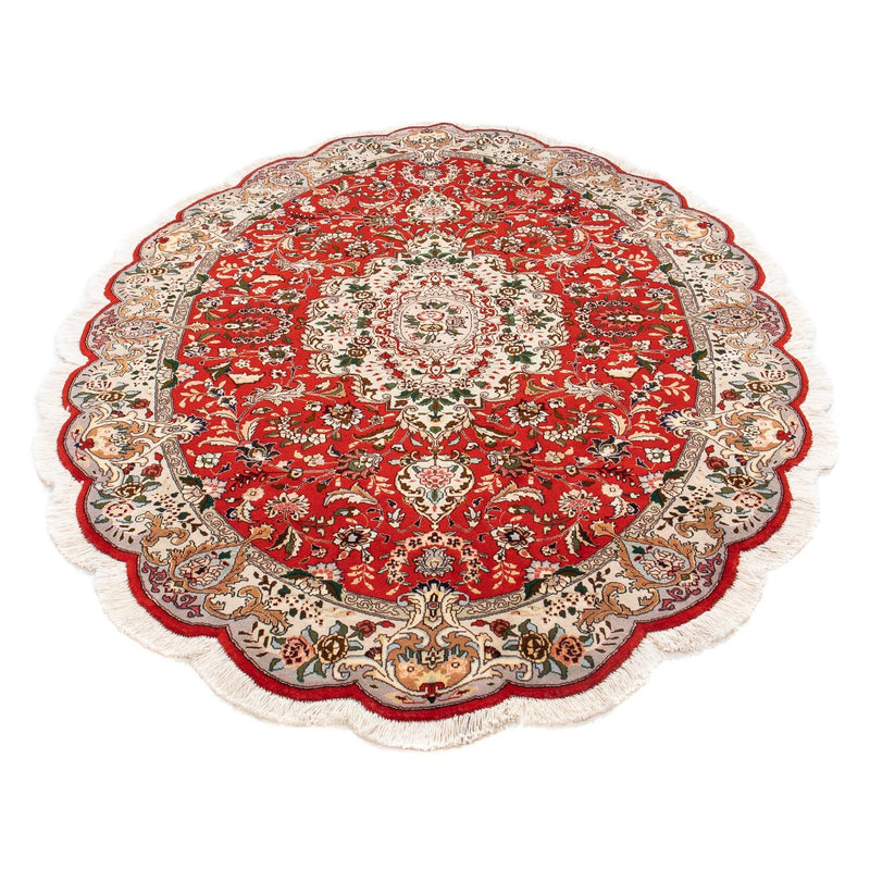 Persisk matta - Tabriz - Royal oval  - 195 x 130 cm - röd