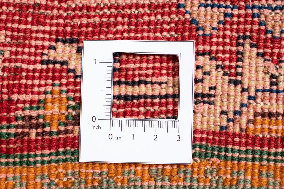 Persisk matta - Nomadic - 296 x 190 cm - mörkröd