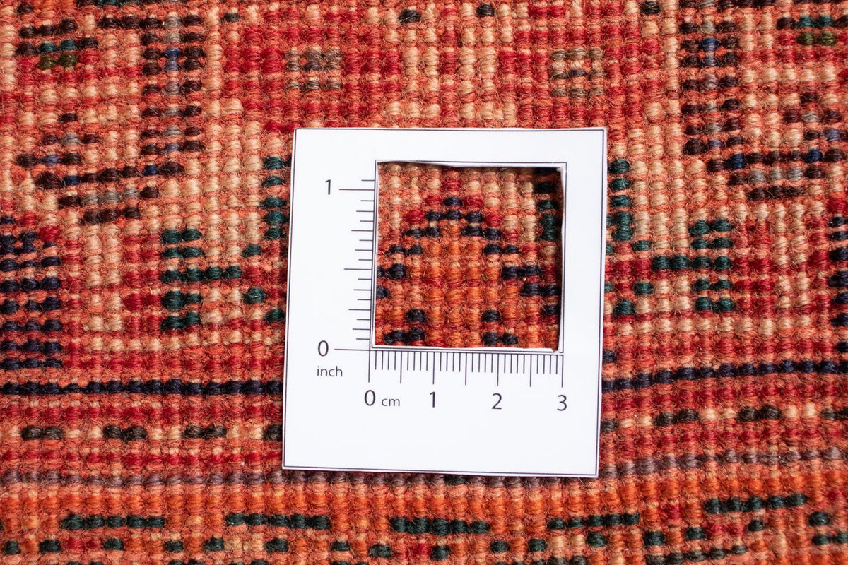 Persisk matta - Nomadic - 268 x 205 cm - mörkröd