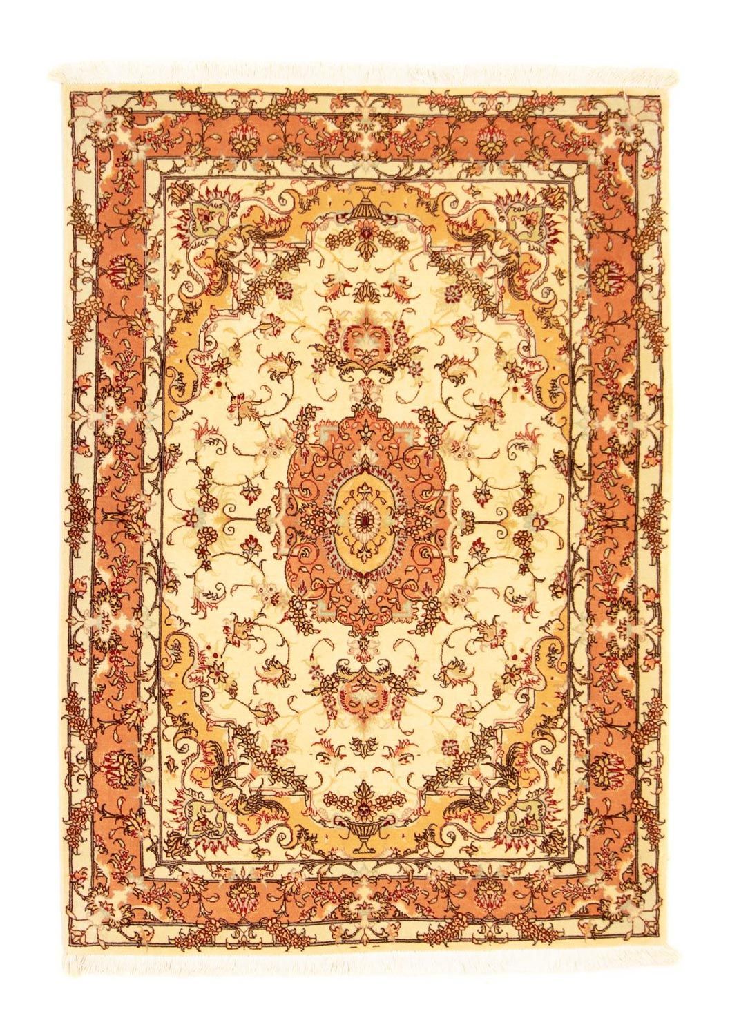 Persisk matta - Tabriz - Royal - 147 x 104 cm - beige