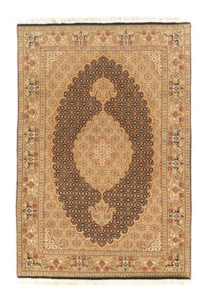 Persisk matta - Tabriz - Royal - 146 x 101 cm - mörkblå