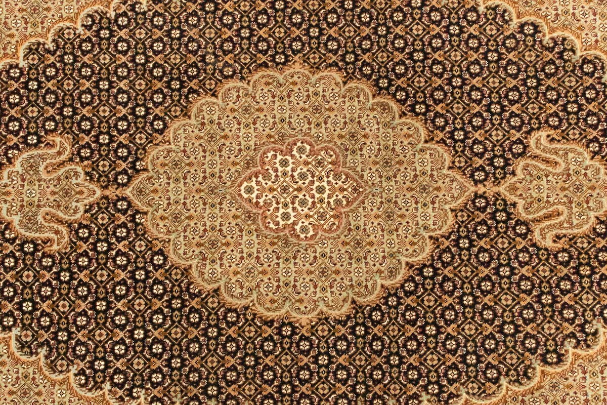 Persisk matta - Tabriz - Royal - 146 x 101 cm - mörkblå
