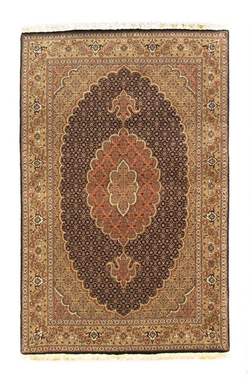 Persisk matta - Tabriz - 157 x 103 cm - svart