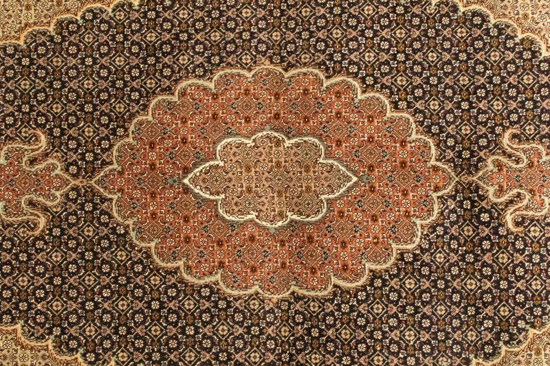 Persisk matta - Tabriz - 157 x 103 cm - svart