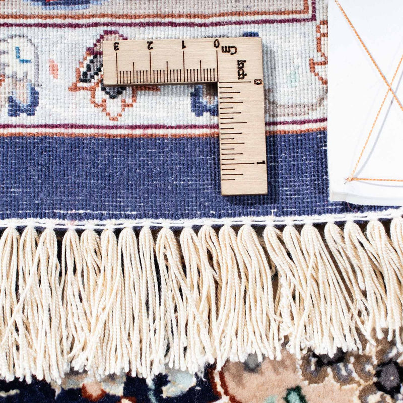 Persisk matta - Isfahan - Premium - 243 x 156 cm - mörkblå