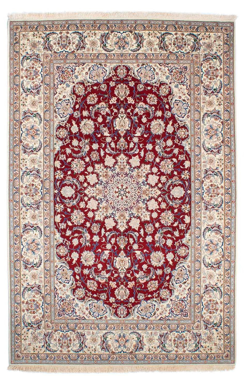 Persisk matta - Isfahan - Premium - 243 x 157 cm - röd