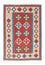 Kelim Carpet - orientalisk matta - 172 x 117 cm - mörkröd