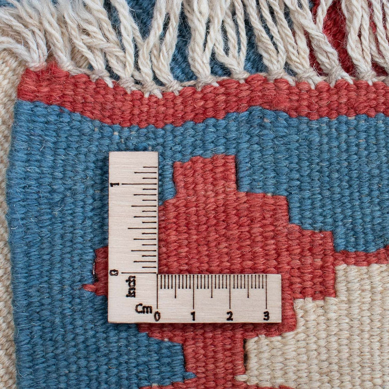 Kelim Carpet - orientalisk matta - 172 x 117 cm - mörkröd