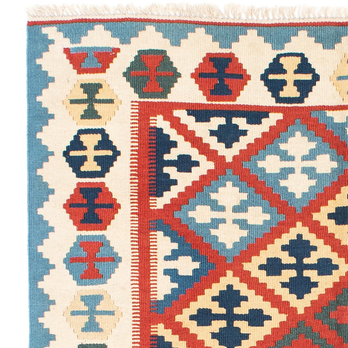 Kelim Carpet - orientalisk matta - 177 x 123 cm - beige