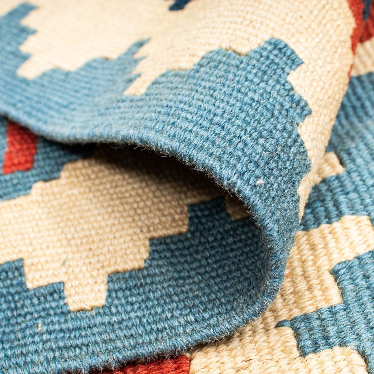 Kelim Carpet - orientalisk matta - 177 x 123 cm - beige