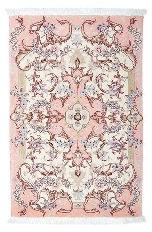 Persisk matta - Tabriz - Royal - 91 x 60 cm - beige