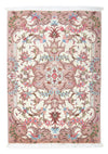 Tabriz - 50 Raj Mattan 60x89cm - Persisk matta - Rektangulär / Beige / 60 x 89 cm Rektangulär