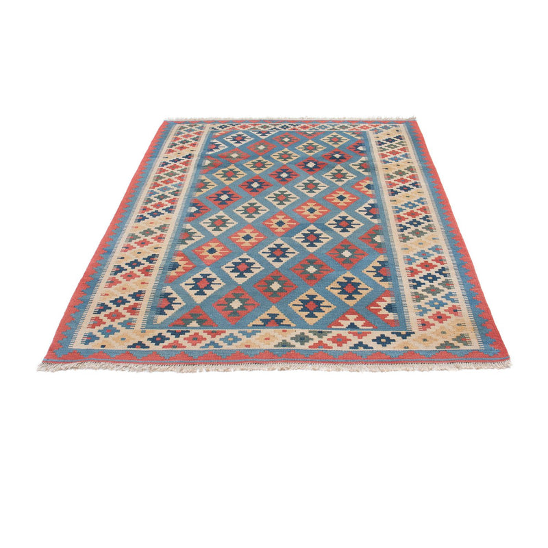 Kelim Carpet - orientalisk matta - 174 x 123 cm - blå