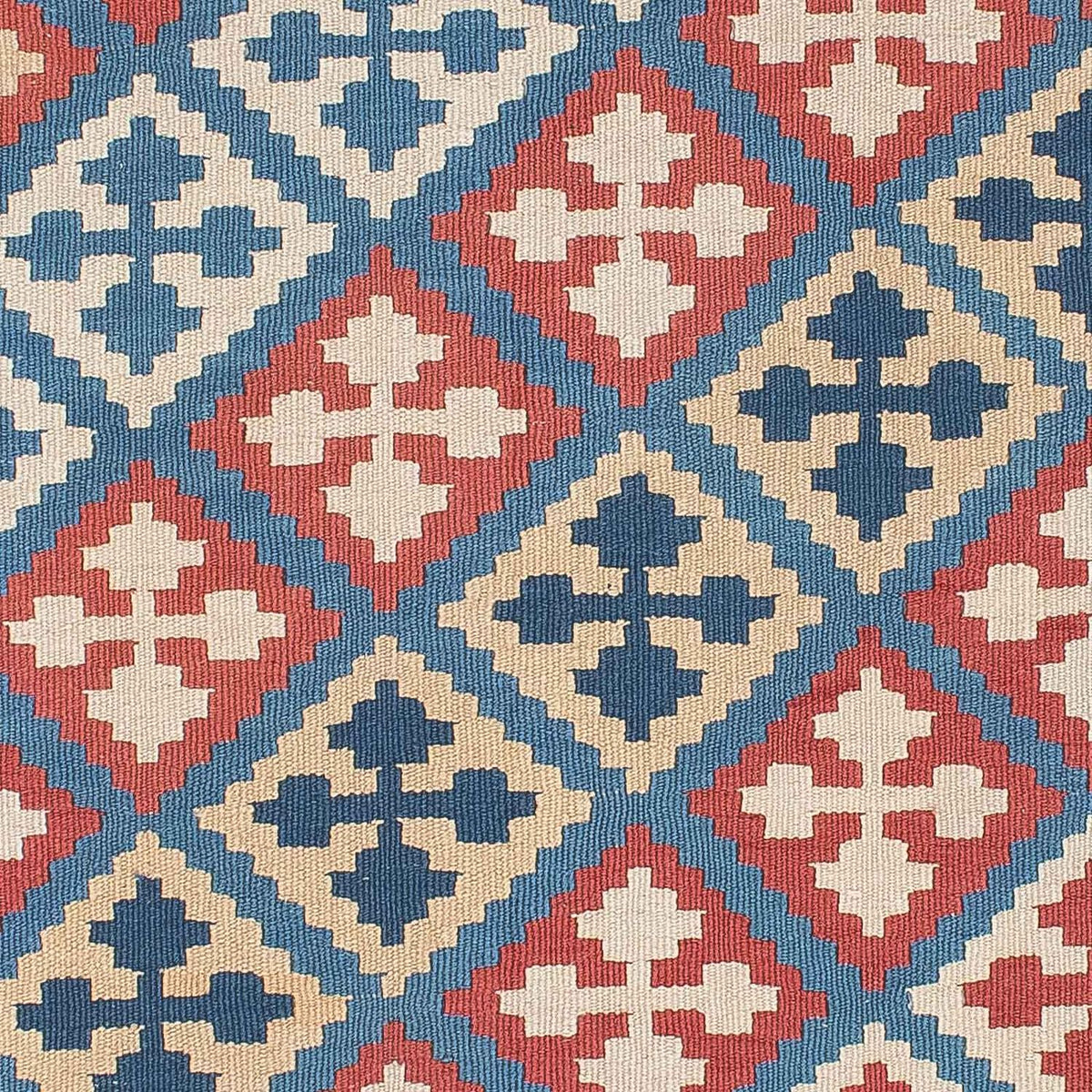 Kelim Carpet - orientalisk matta - 180 x 118 cm - blå