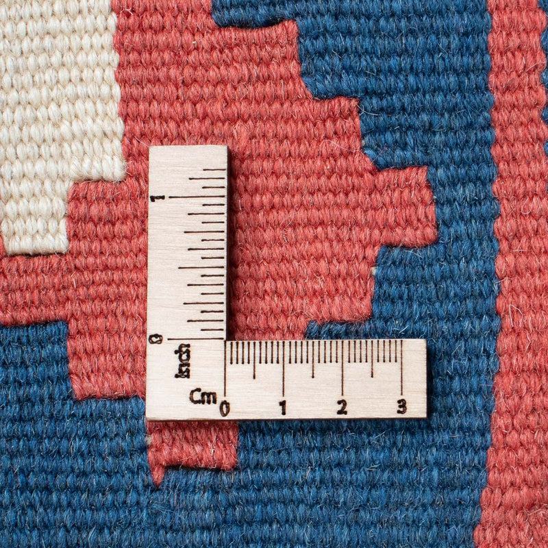 Kelim Carpet - orientalisk matta - 180 x 118 cm - blå