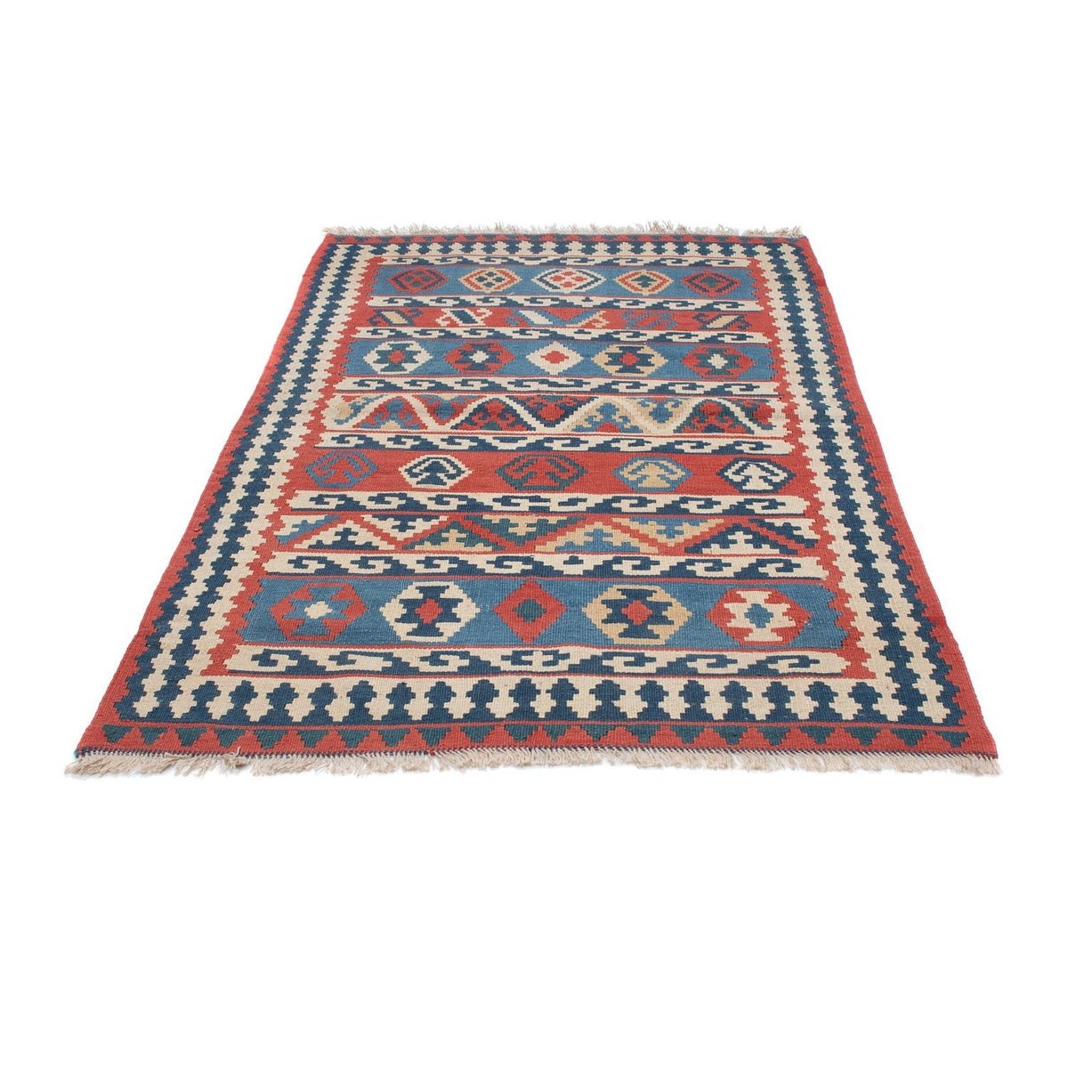 Kelim Carpet - orientalisk matta - 173 x 109 cm - flerfärgad