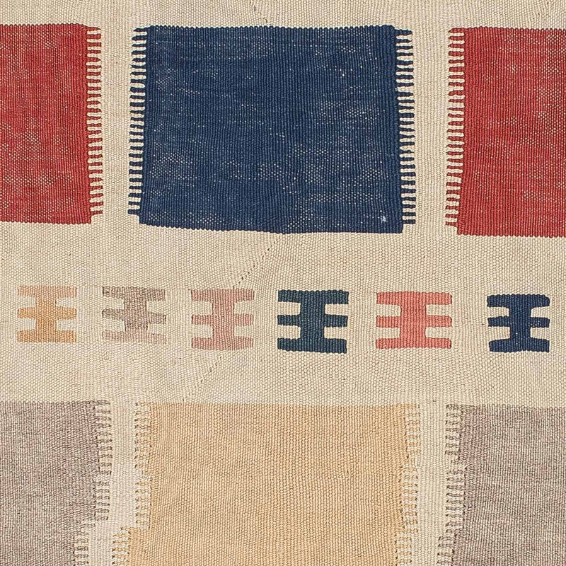 Kelim Carpet - orientalisk matta - 196 x 120 cm - beige