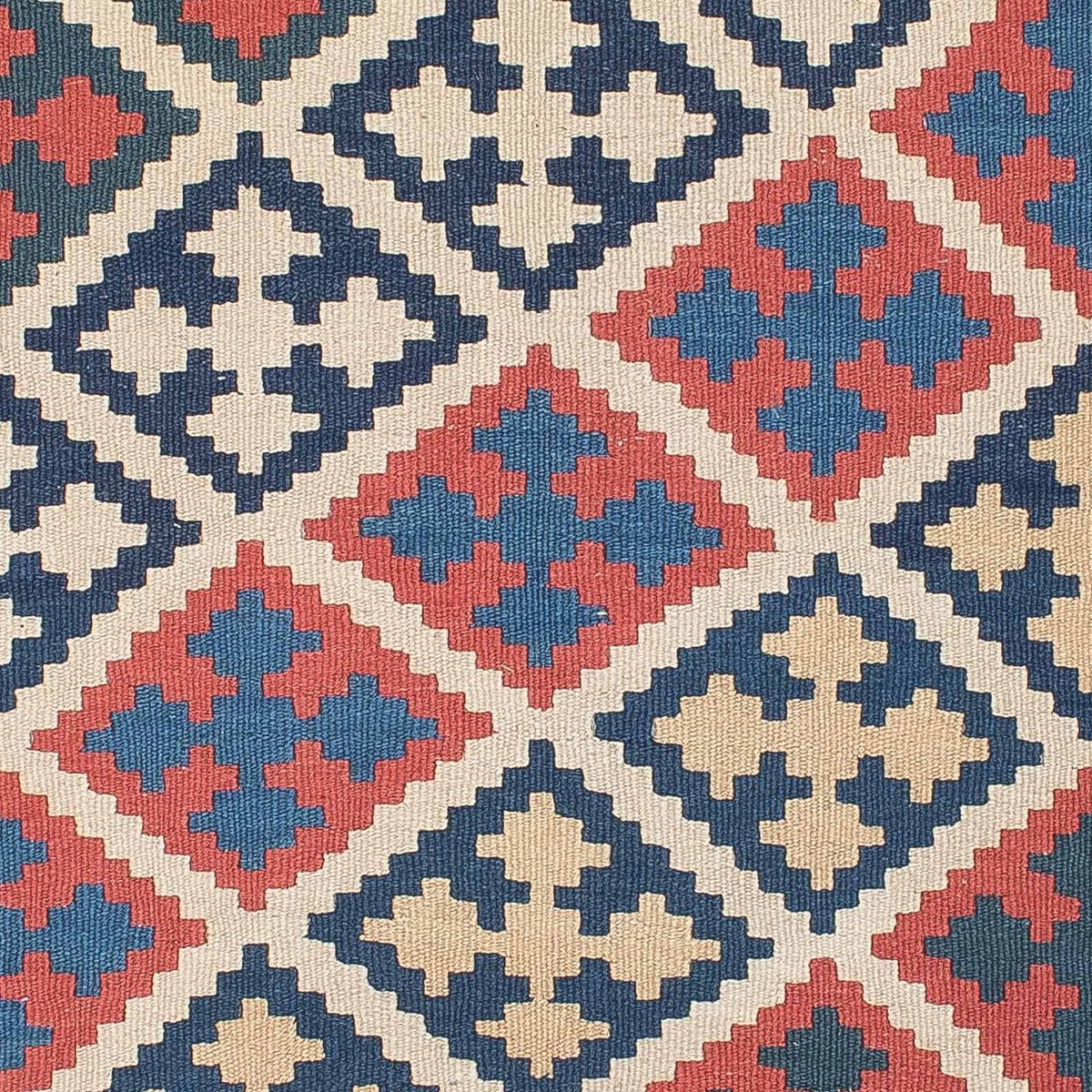 Kelim Carpet - orientalisk matta - 178 x 120 cm - blå