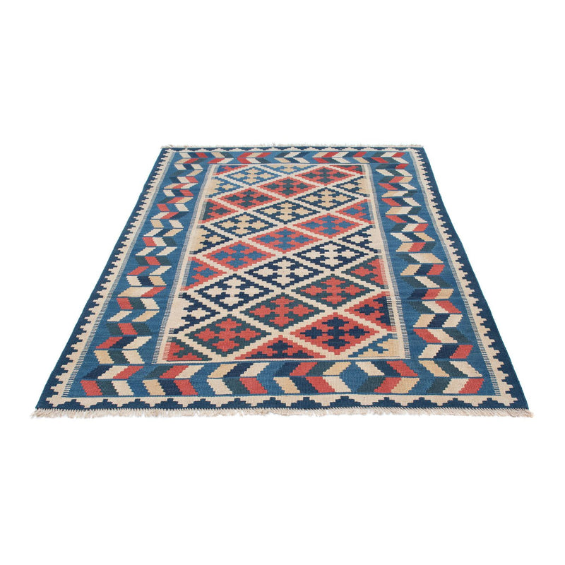 Kelim Carpet - orientalisk matta - 178 x 120 cm - blå