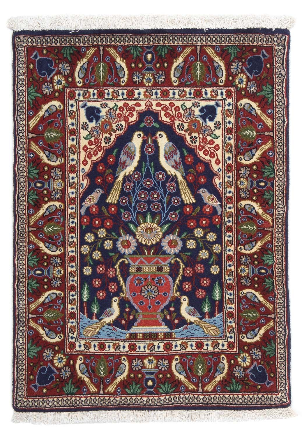 Persisk matta - Classic - 84 x 60 cm - mörkblå