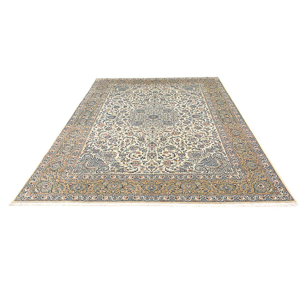 Persiska mattor - Keshan - 423 x 312 cm - beige