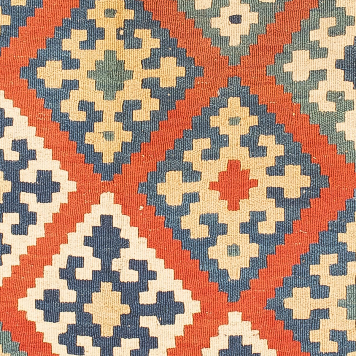 Kelim Carpet - orientalisk matta - 150 x 97 cm - röd