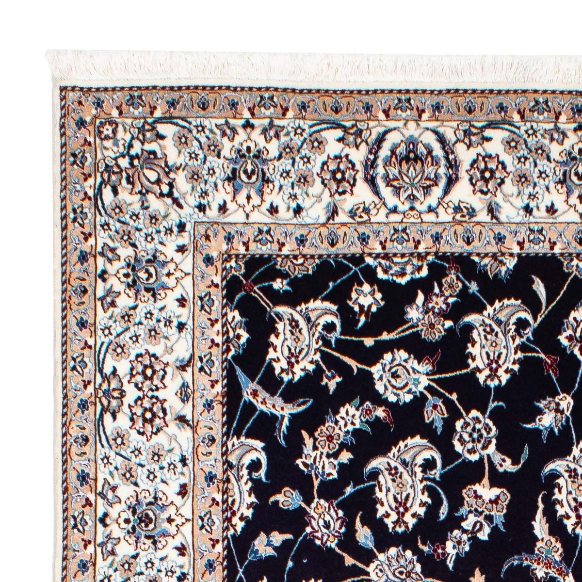 Persisk matta - Nain - Premium - 227 x 139 cm - mörkblå