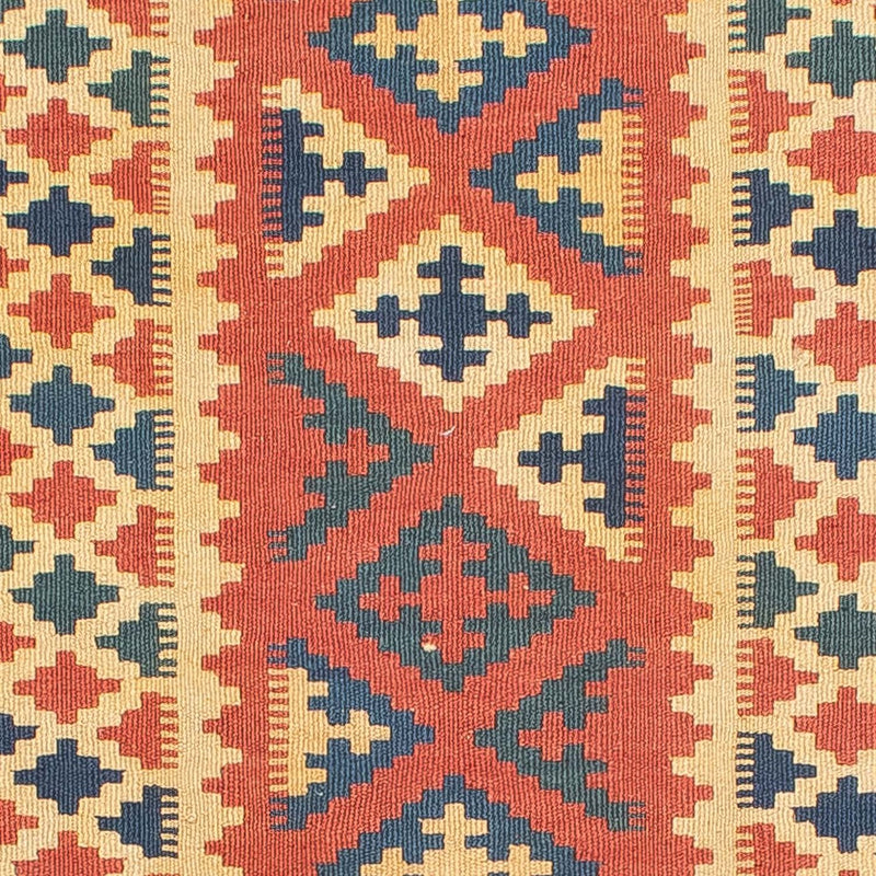 Runner Kelim Carpet - orientalisk matta - 300 x 84 cm - flerfärgad