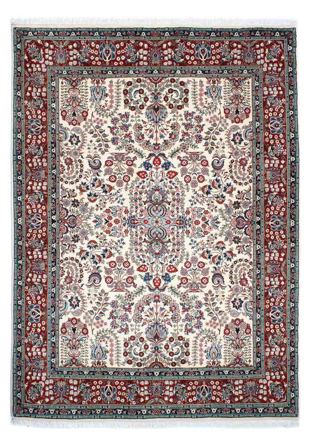 Persisk matta - Ghom - 240 x 176 cm - beige