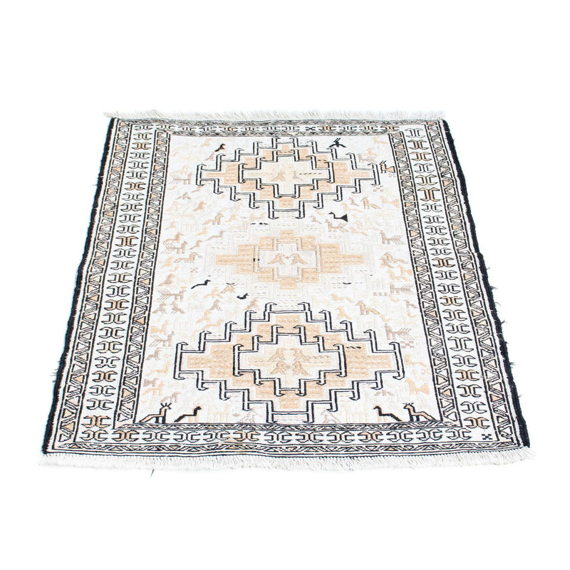 Kelim Carpet - orientalisk matta - 95 x 71 cm - beige
