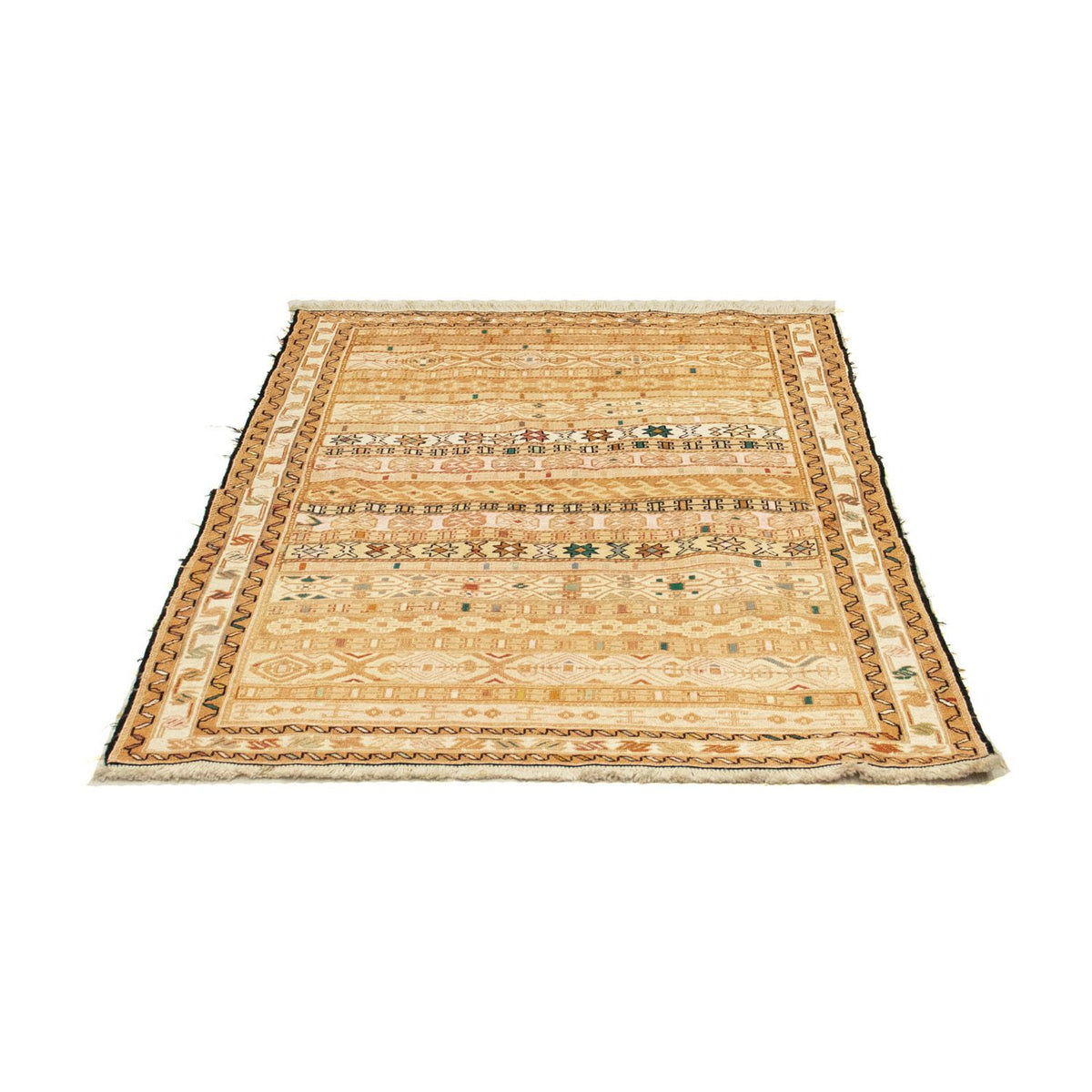 Kelim Carpet - orientalisk matta - 141 x 103 cm - beige
