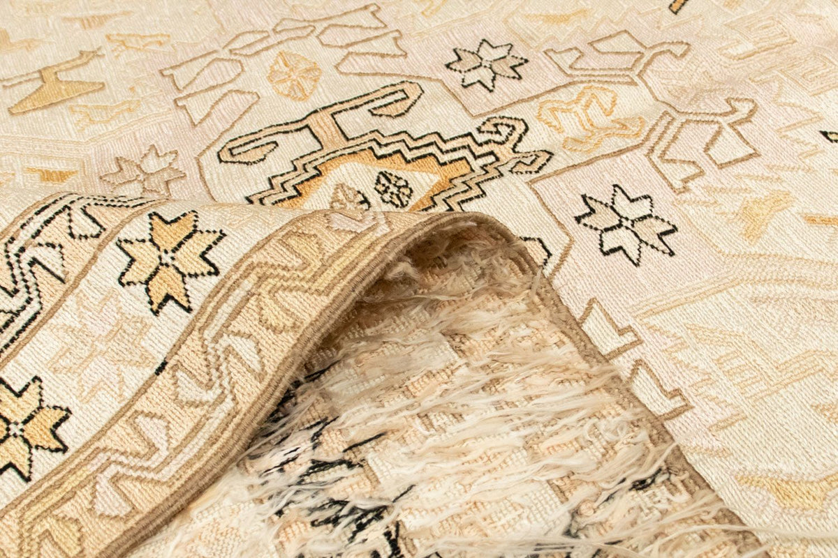 Kelim Carpet - orientalisk matta - 200 x 123 cm - beige